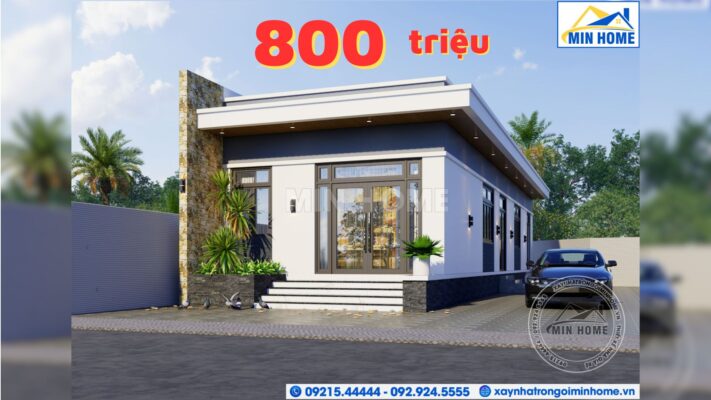 mau nha mai bang 1 tang 3 phong ngu dep an tuong gia re tai ha noi mn02821 1'