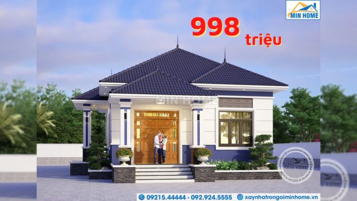 mau nha vuon 1 tang 3 phong ngu sieu dep tai tay ninh mn03411 13