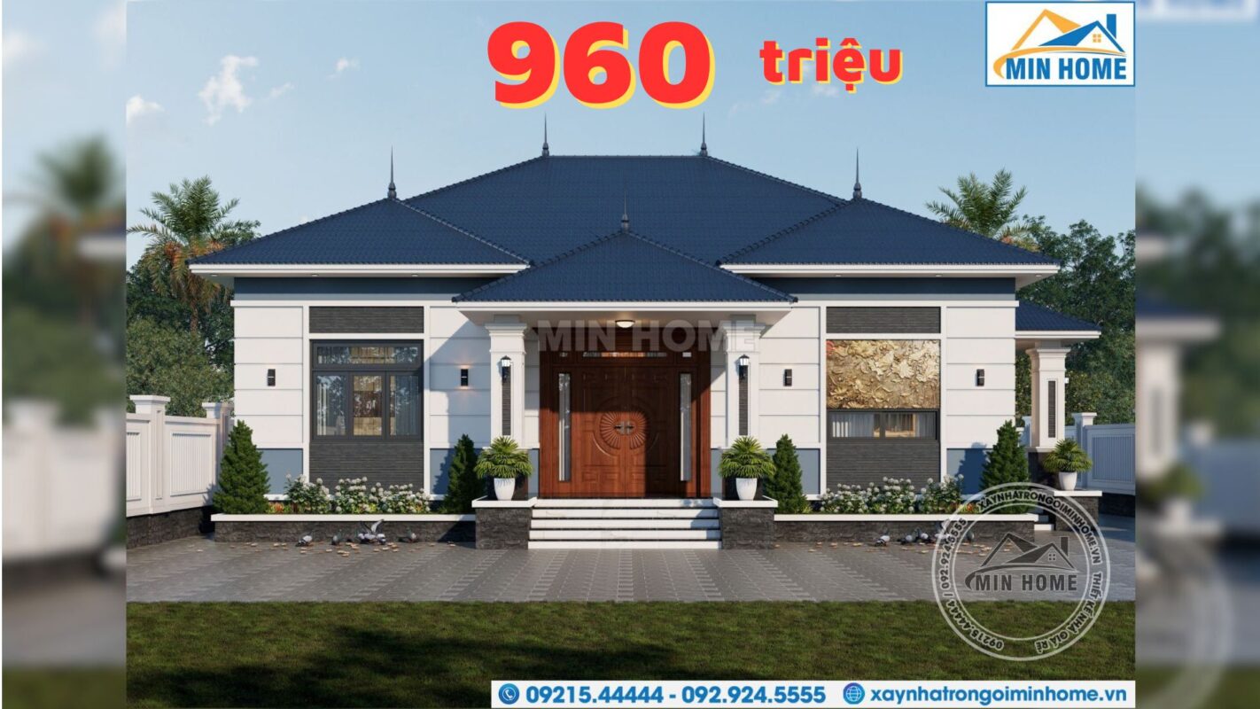 mau nha vuon mai nhat dep sang trong voi 4 phong ngu tien nghi mn03383