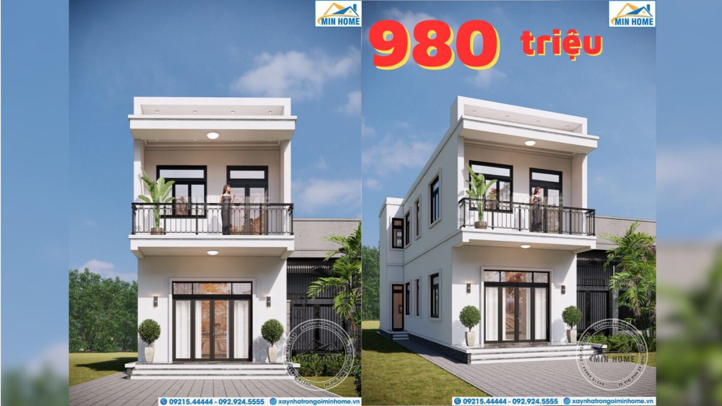 thiet ke nha pho 2 tang dep tien nghi gia lai re ai nhin cung me mn02963