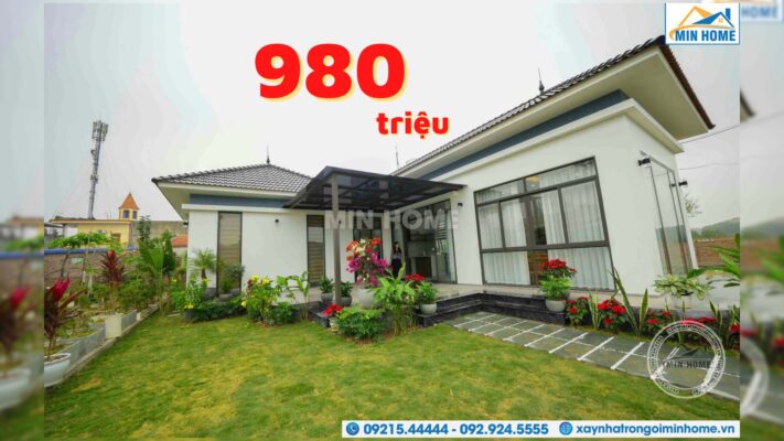 thuc te mau nha 1 tang mai nhat dep tinh te va yen binh nhu khu nghi duong