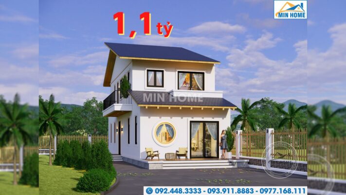 nha mai lech 2 tang 3 phong ngu dep nhu trong phim 1