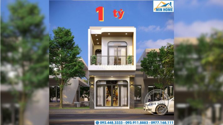 thiet ke nha pho 2 tang dep hien dai gia re tai can tho mn02401 7