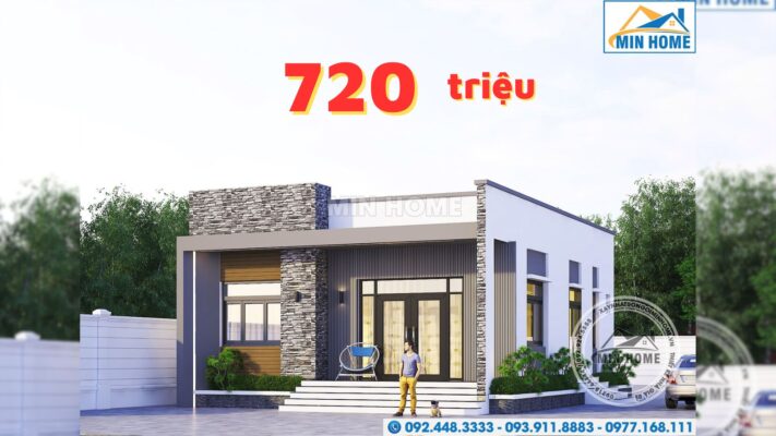 mau nha 1 tang mai bang dep hien dai chi phi re do min home thiet ke tai hung yen mn02790 6