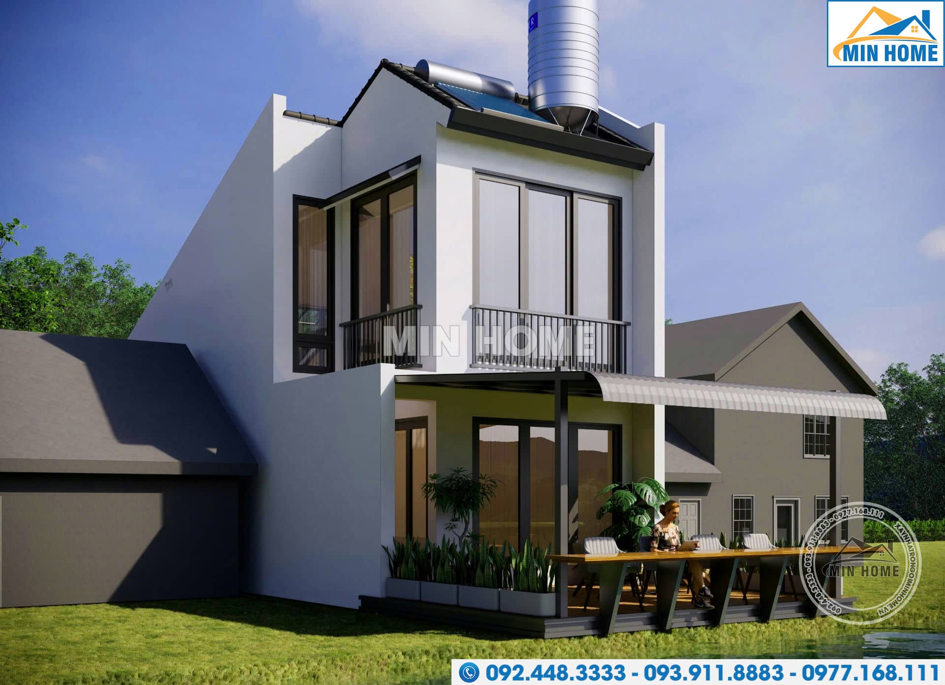 mau nha 1 tang mai lech khong gian mo hut moi anh nhin mn03660 4