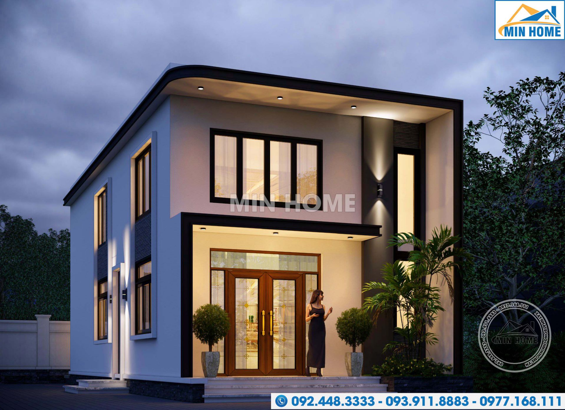 mau nha hien dai 2 tang dep nhat 2024 3 mau nha hien dai 2 tang dep nhat 2024 3