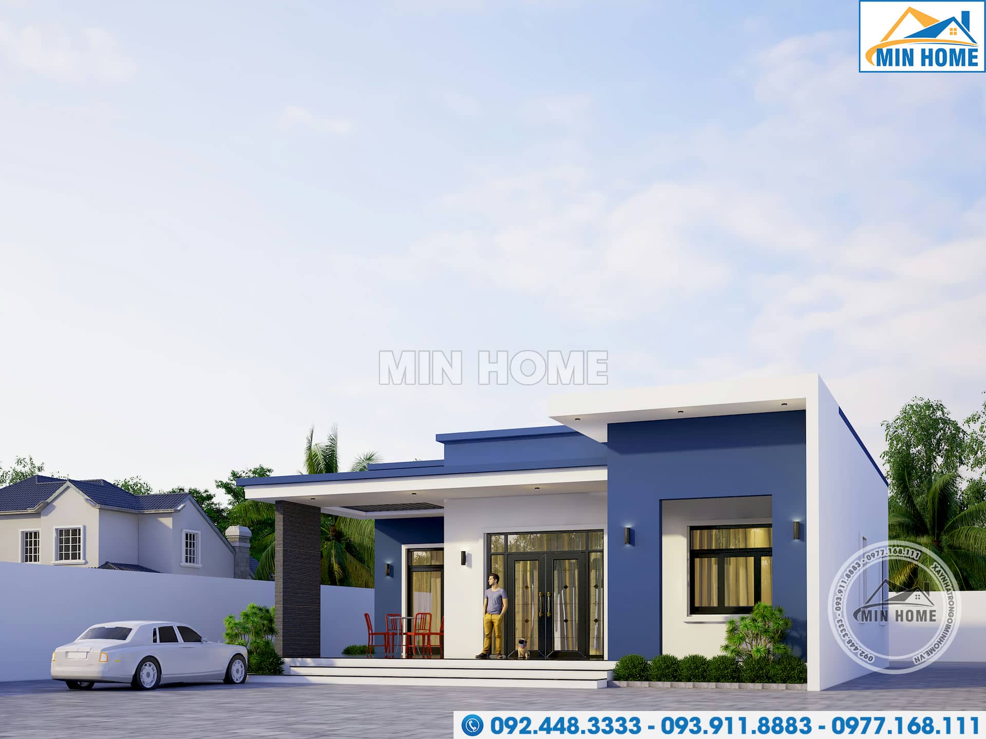 mau thiet ke nha 1 tang mai bang hien dai gia re mn03764 1 mau thiet ke nha 1 tang mai bang hien dai gia re mn03764 1