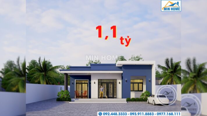 mau thiet ke nha 1 tang mai bang hien dai gia re mn03764 9