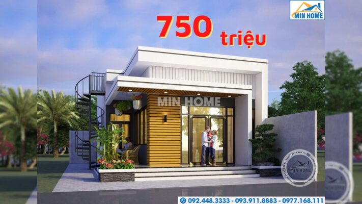min home ban thiet ke nha 1 tang mai bang dep sang trong ai cung muon so huu mn03780 8