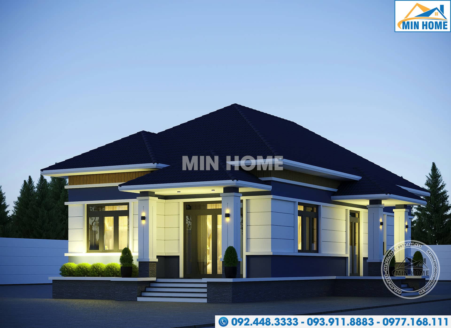min home ban thiet ke nha cap 4 mai nhat dep sang trong ai cung muon so huu mn03564