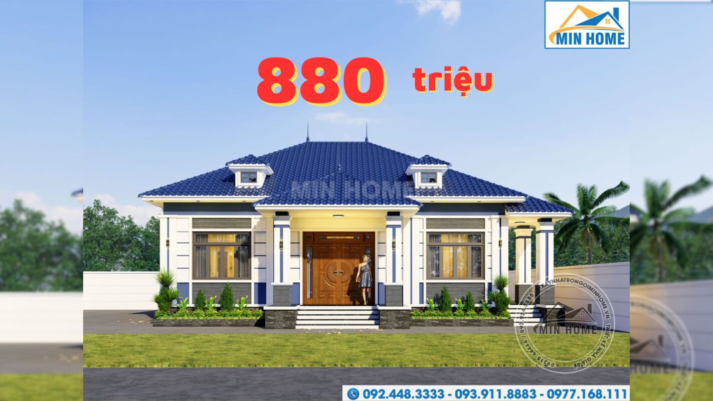 min home thiet ke nha vuon 1 tang mai nhat dep hien dai cuon hut nhin la me mn03646 7