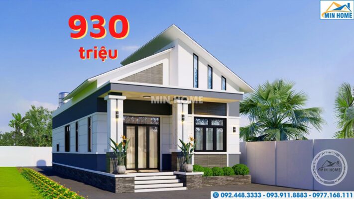 nha mai lech 1 tang dep doc la binh duong 1