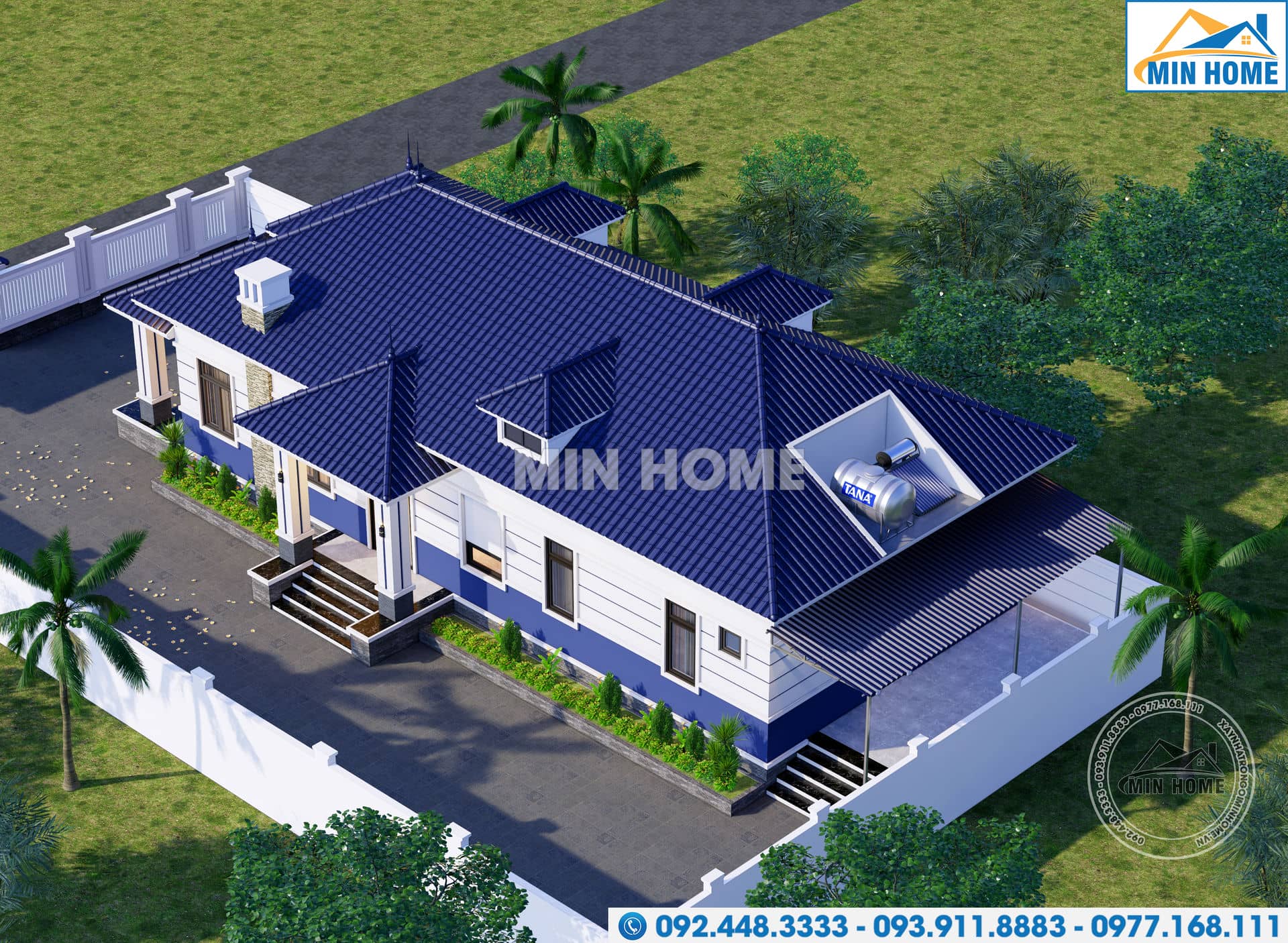 thiet ke nha cap 4 mai nhat dep gia re tai thanh hoa mn03345 5