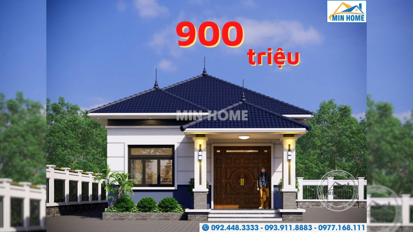 thiet ke nha cap 4 mai nhat dep hien dai gia re tai binh phuoc mn03633 10