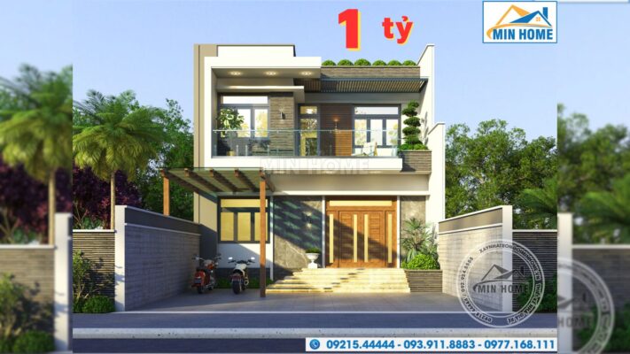 mau nha 2 tang mai bang dep hien dai tien nghi chi phi re bat ngo mn04183 10