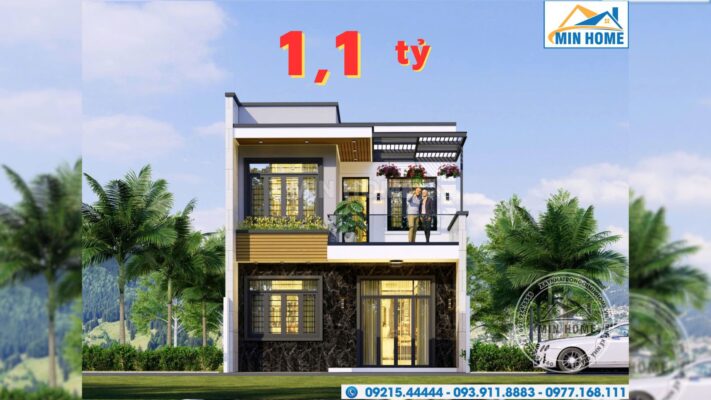 mau nha pho 2 tang 3 phong ngu dep me ly ai cung muon so huu mn04215 10