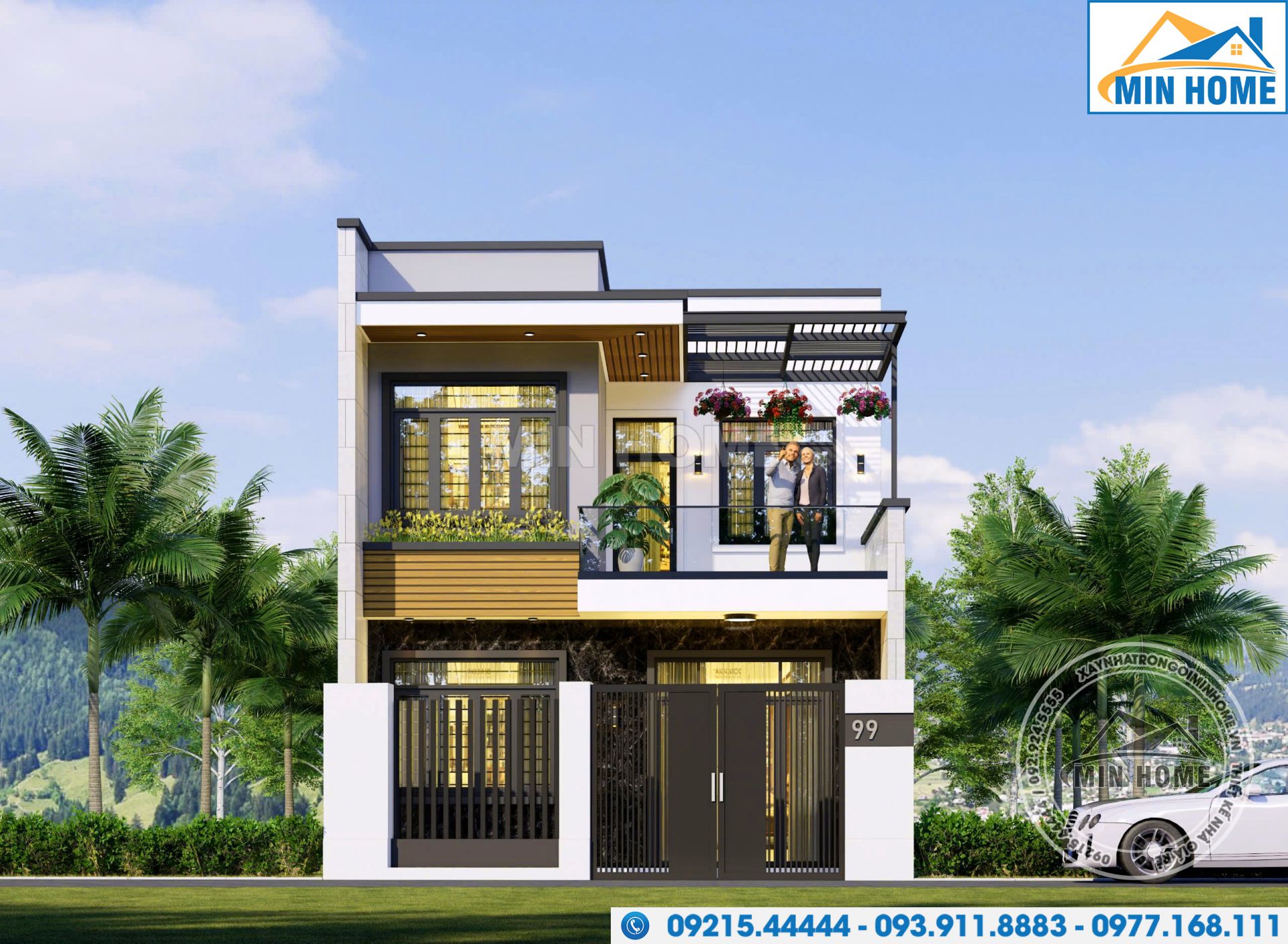 mau nha pho 2 tang 3 phong ngu dep me ly ai cung muon so huu mn04215 4