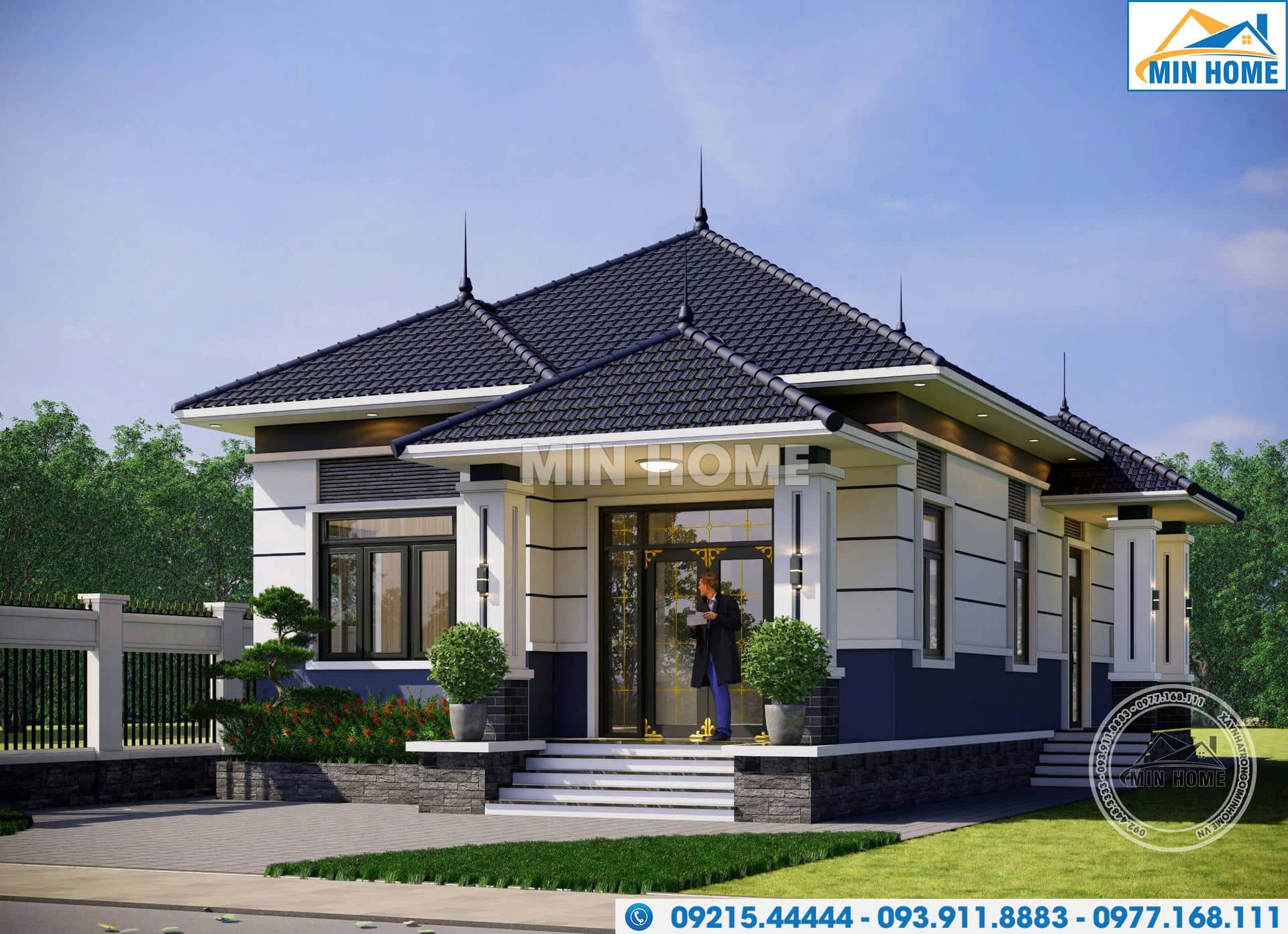 me man truoc ve dep nha cap 4 mai nhat 3 phong ngu tien nghi mn04494 15