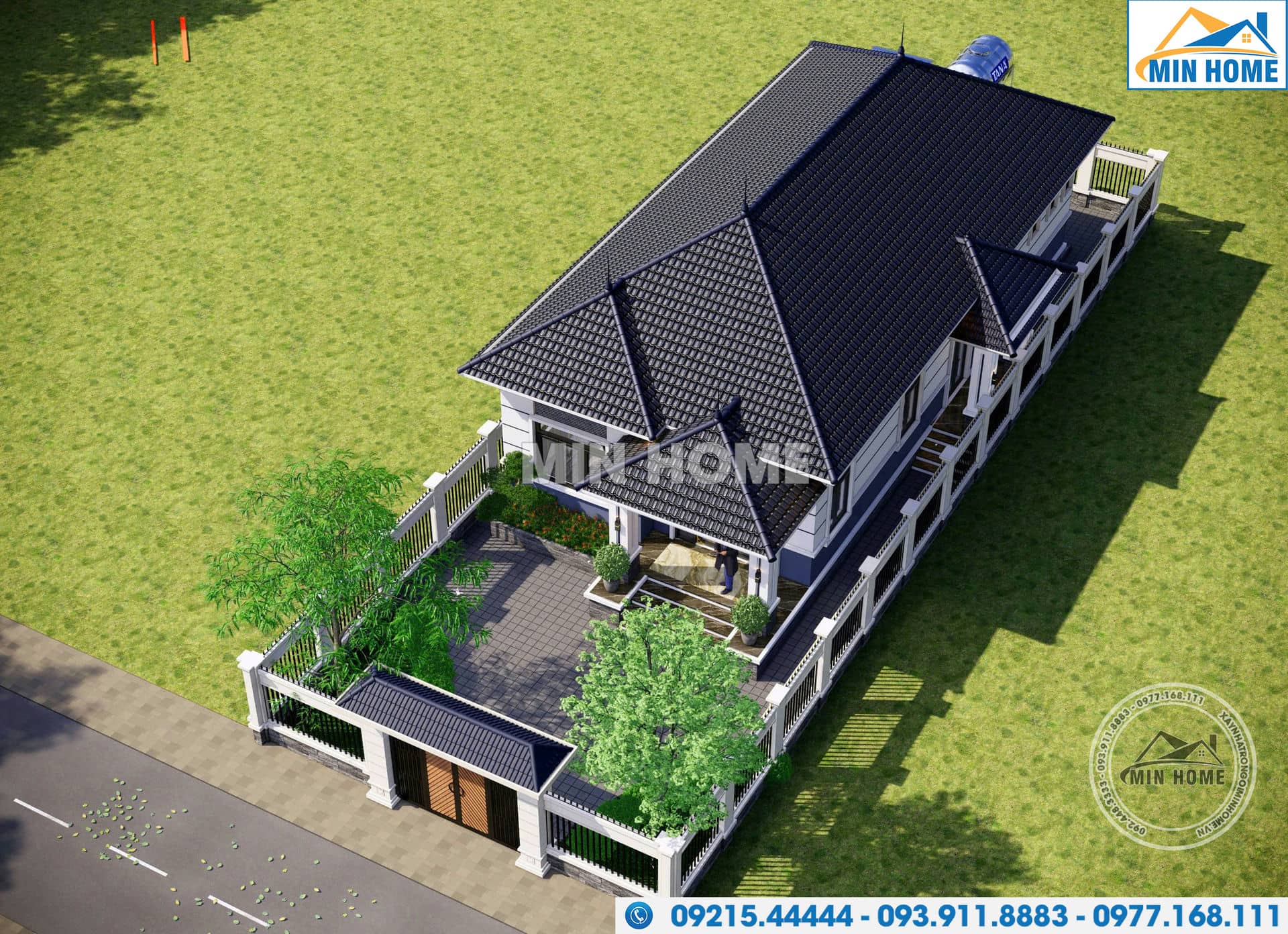 me man truoc ve dep nha cap 4 mai nhat 3 phong ngu tien nghi mn04494 19