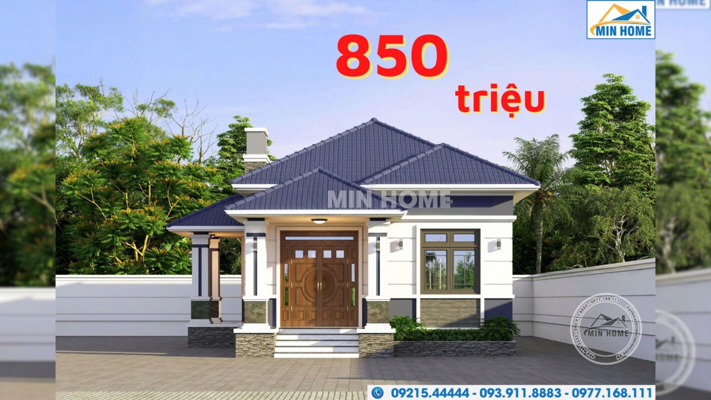 mau nha cap 4 mai nhat 2 phong ngu gia re cho gia dinh it nguoi mn04611 8