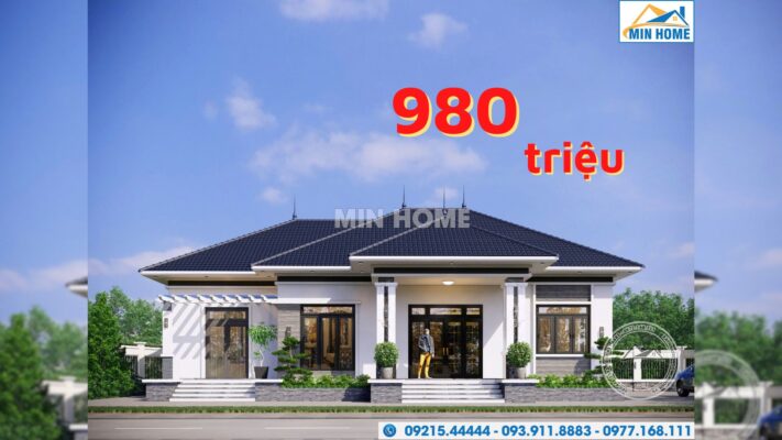 mau nha cap 4 mai nhat dep sang trong co mat tien dep me ly mn04267 9