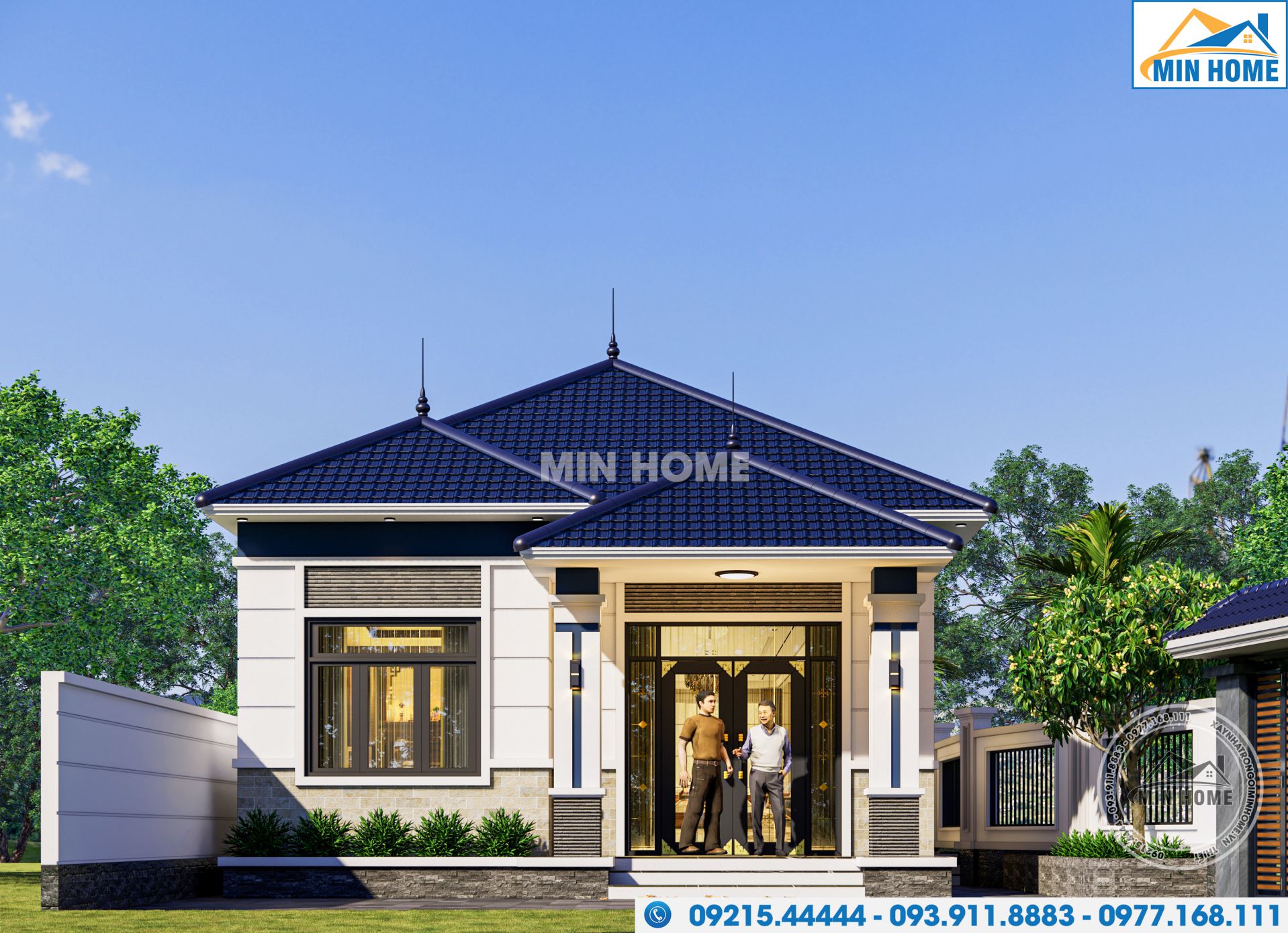 qua hot voi mau nha cap 4 mai nhat nho gon 3 phong ngu 11