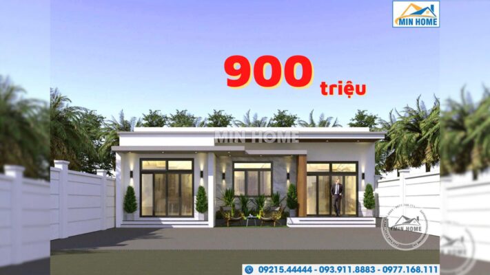 mau nha cap 4 mai bang 4 phong ngu khien hang xom tram tro mn04883 1