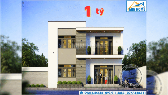 mau nha hien dai 2 tang 4 phong ngu sieu sang ma gia re bat ngo mn04566 11
