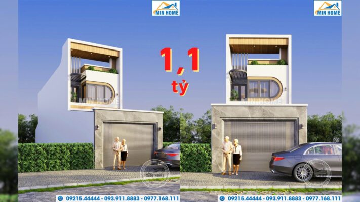 mau thiet ke nha pho hien dai 2 tang 5x16 5m gia re tien nghi 1