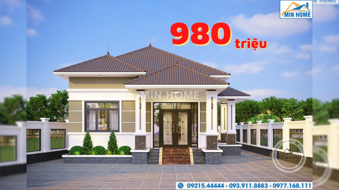 thiet ke nha cap 4 mai nhat 4 phong ngu dep khong the tin mn03888 1