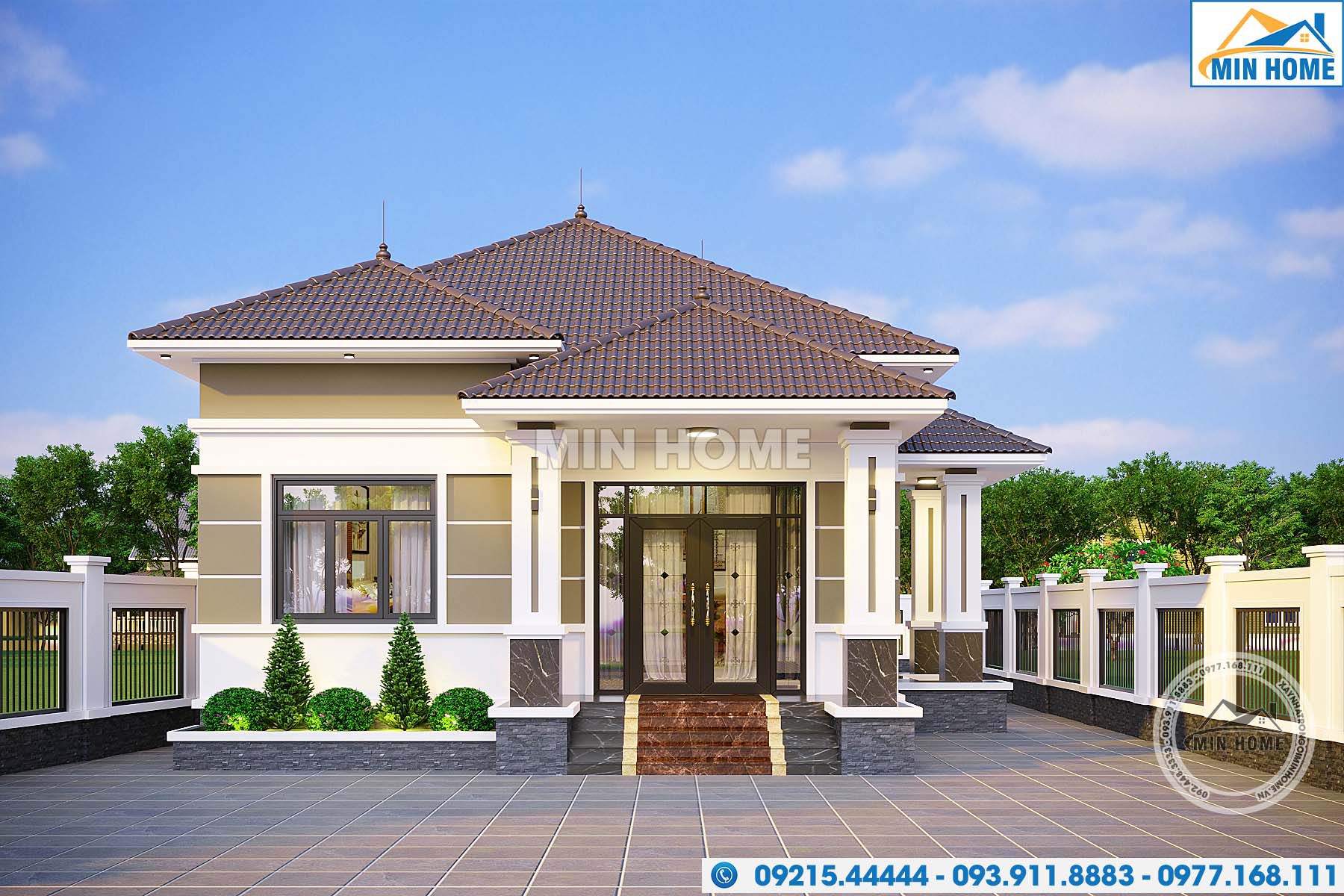 thiet ke nha cap 4 mai nhat 4 phong ngu dep khong the tin mn03888 1 thiet ke nha cap 4 mai nhat 4 phong ngu dep khong the tin mn03888 1