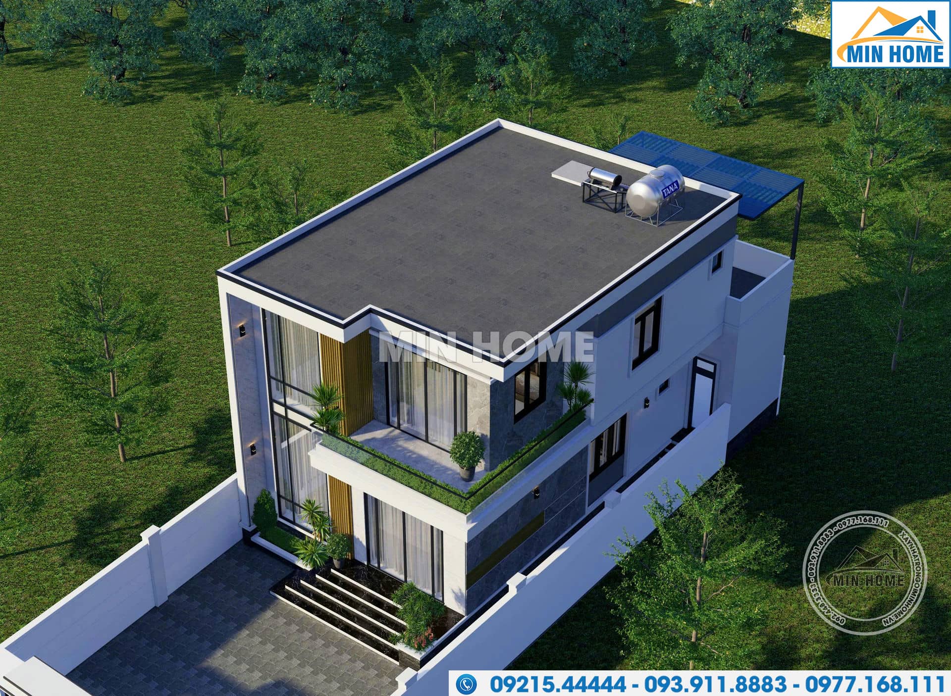 mau nha 2 tang hien dai don gian tre trung xu huong 2025 mn05036 4