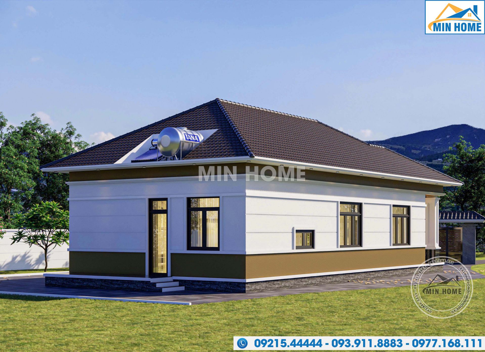 mau nha cap 4 mai nhat 3 phong ngu dep khien ai cung me mn0508 6 mau nha cap 4 mai nhat 3 phong ngu dep khien ai cung me mn0508 6