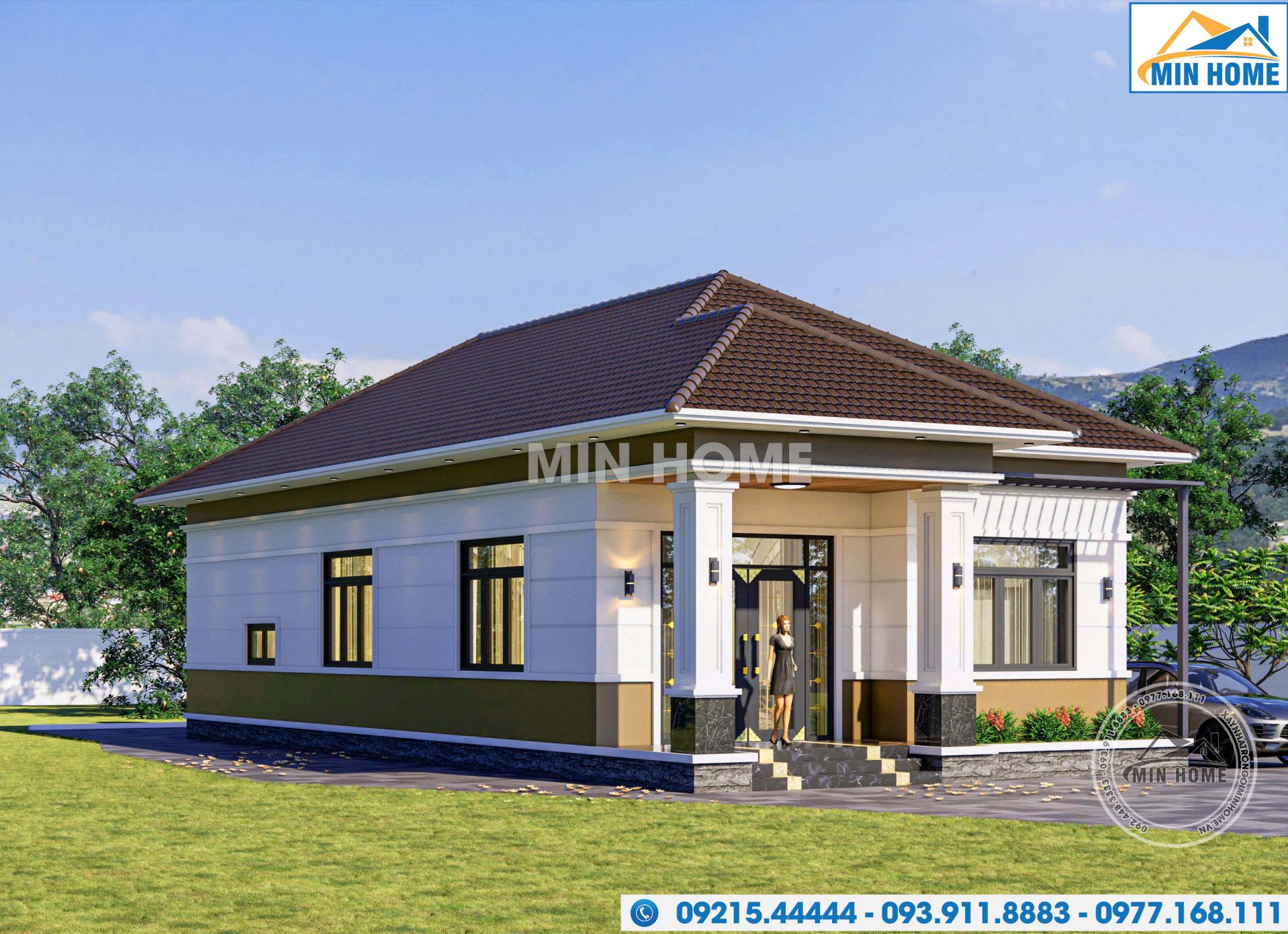 mau nha cap 4 mai nhat 3 phong ngu dep khien ai cung me mn05085 1 mau nha cap 4 mai nhat 3 phong ngu dep khien ai cung me mn05085 1