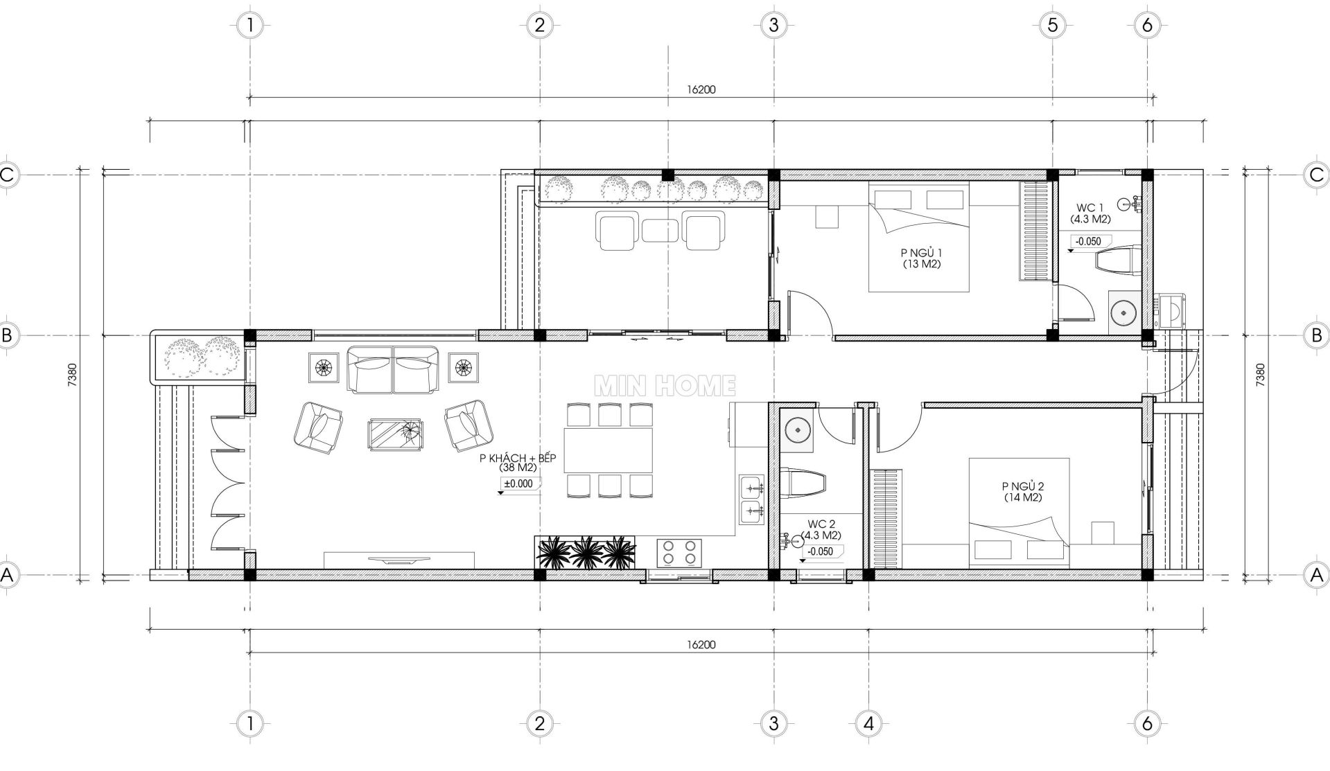 HSKT MIN 1N1600 THIẾT KẾ A VÕ TIỀN GIANG 1106 5 HSKT MIN 1N1600 THIẾT KẾ A VÕ TIỀN GIANG 1106 5