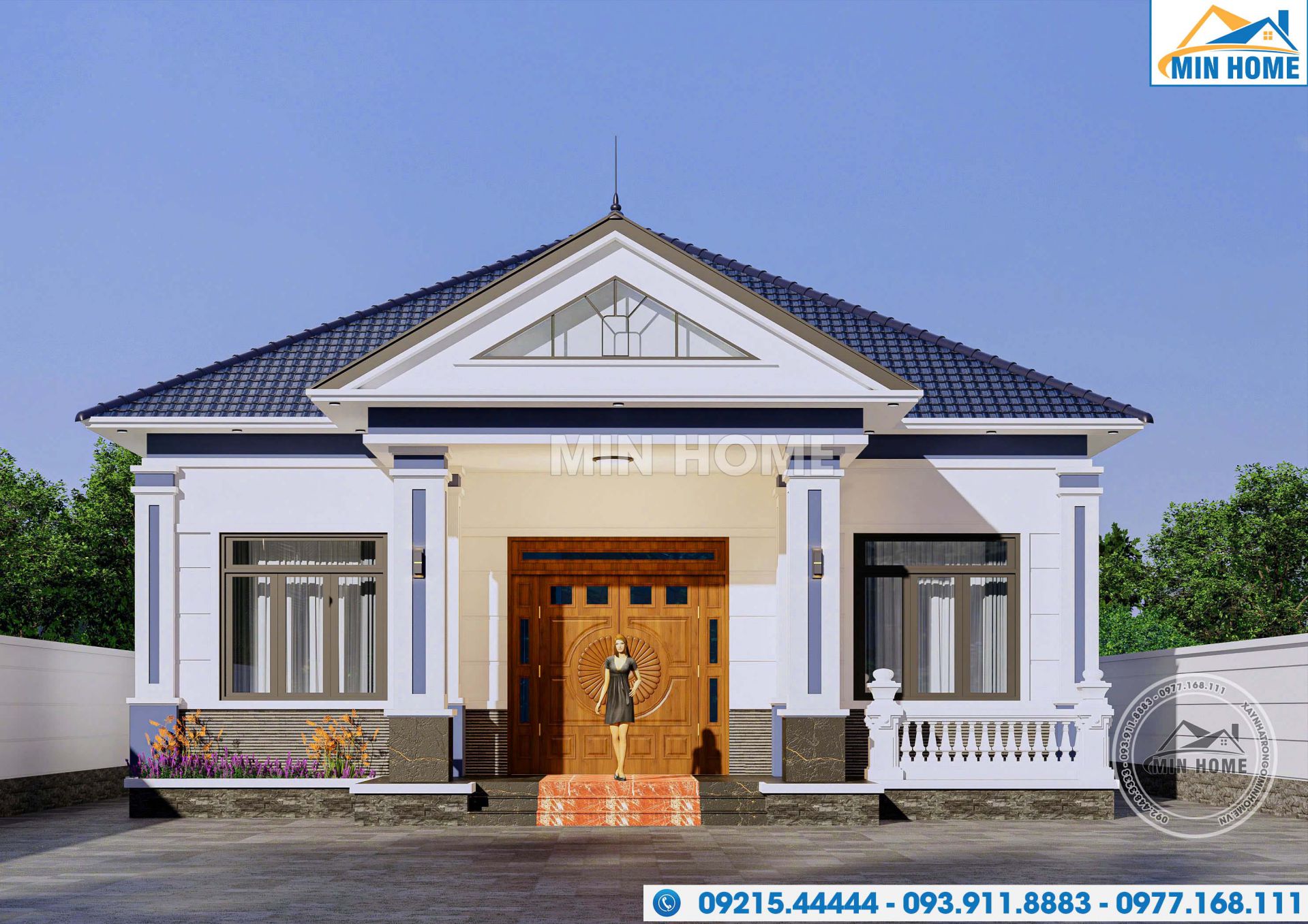 mau nha cap 4 mai nhat mat tien 11m sang xin min ai cung muon xay mn05218 1