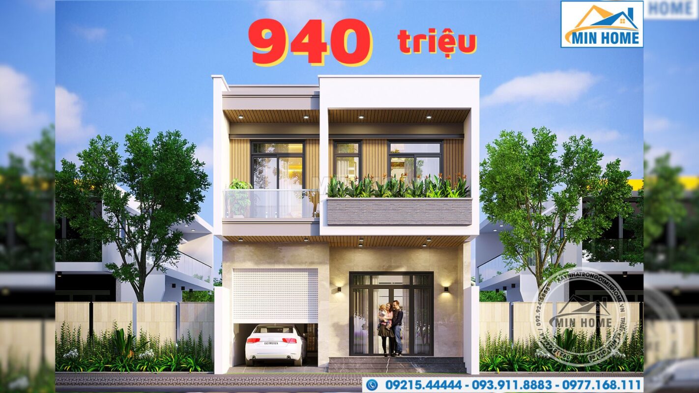 thiet ke nha 2 tang mai bang co gara dep tien nghi chi phi hop ly mn04656 7