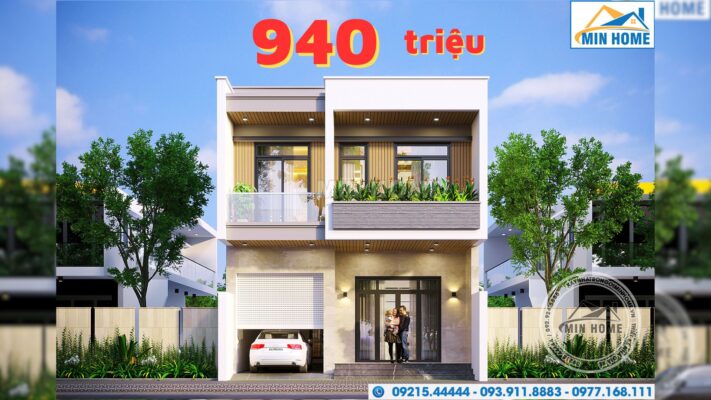thiet ke nha 2 tang mai bang co gara dep tien nghi chi phi hop ly mn04656 7
