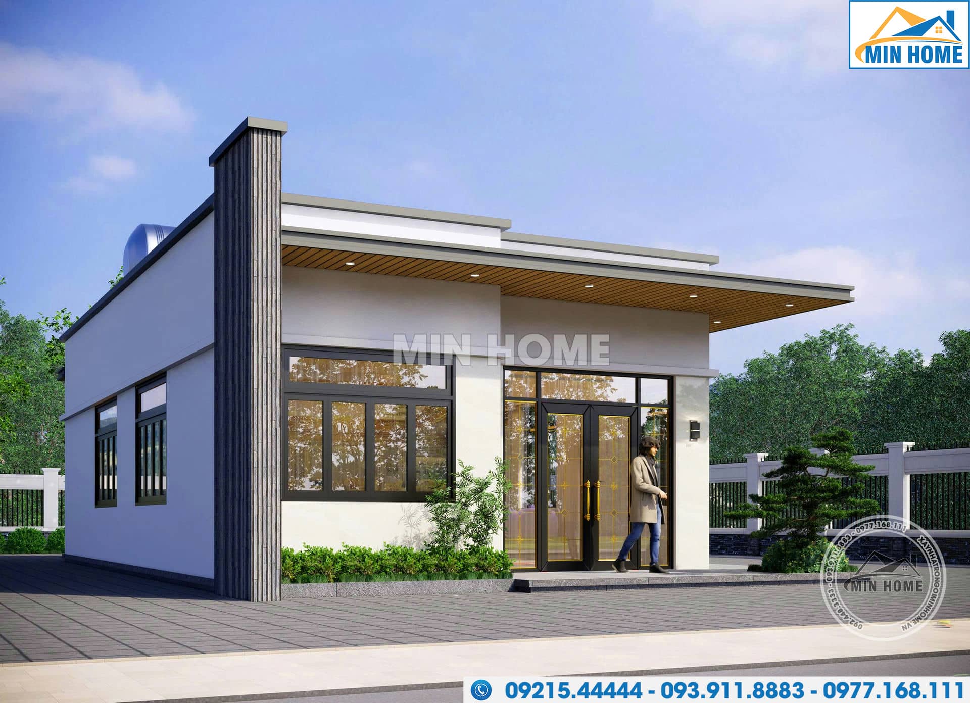 mau nha cap 4 mai bang dep hien dai khong nen bo lo mn05353 2