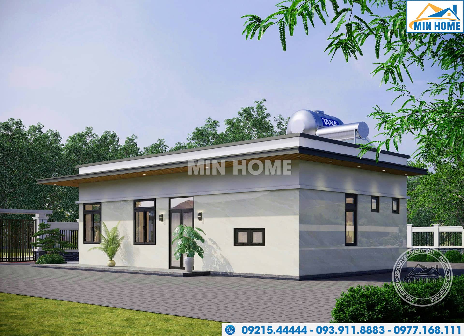 mau nha cap 4 mai bang dep hien dai khong nen bo lo mn05353 3