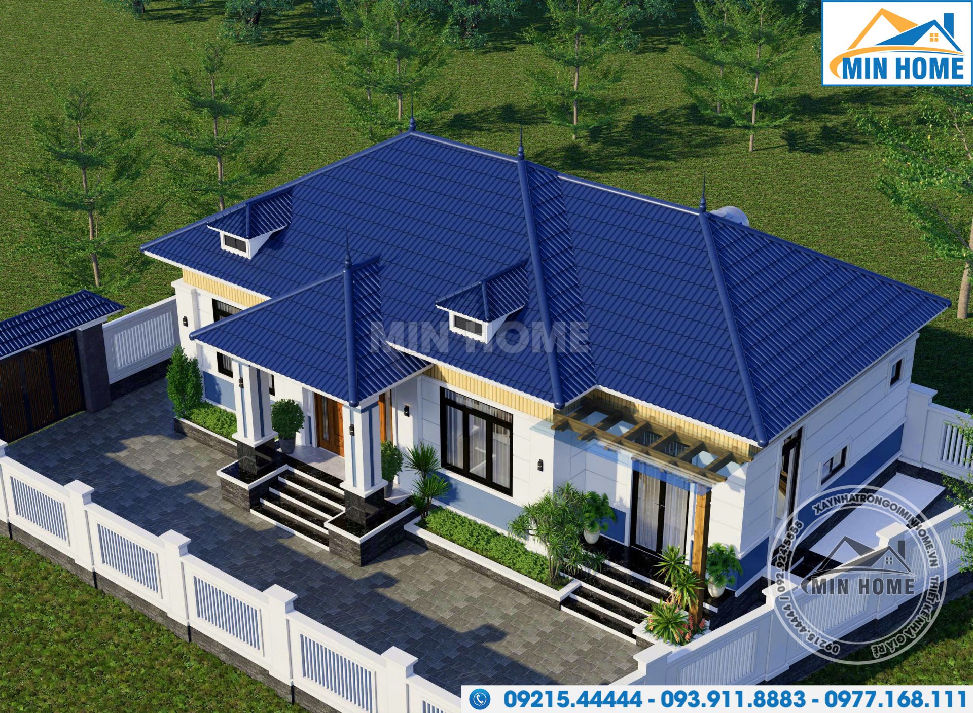 mau nha cap 4 mai nhat 3 phong ngu dep tien nghi chi phi hop ly mn05153 10