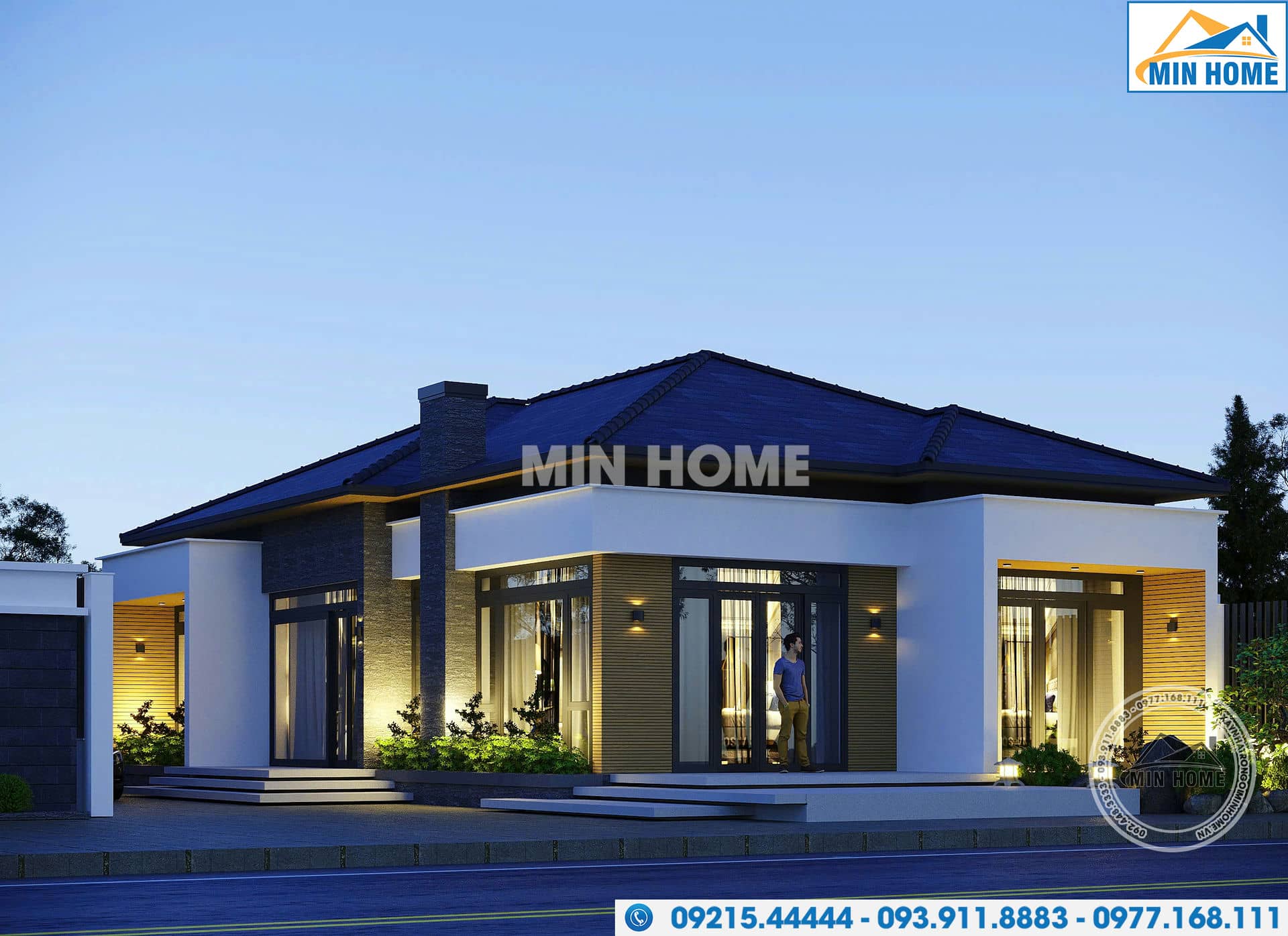 mau nha cap 4 mai nhat 3 phong ngu tien nghi tiet kiem chi phi mn03172