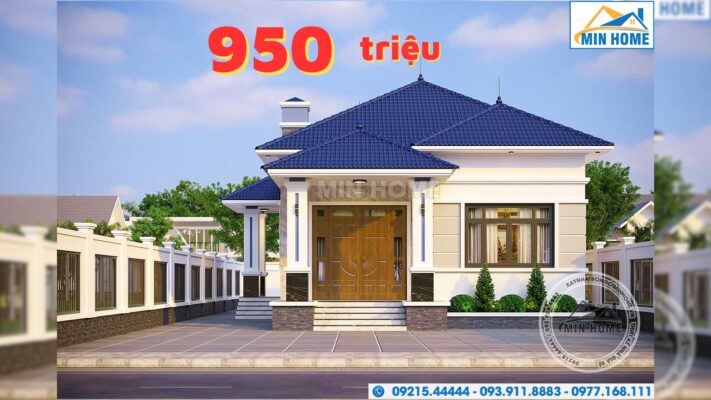 mau nha cap 4 mai nhat hien dai thiet ke 3 phong ngu dep me rong thoang mn05202 1