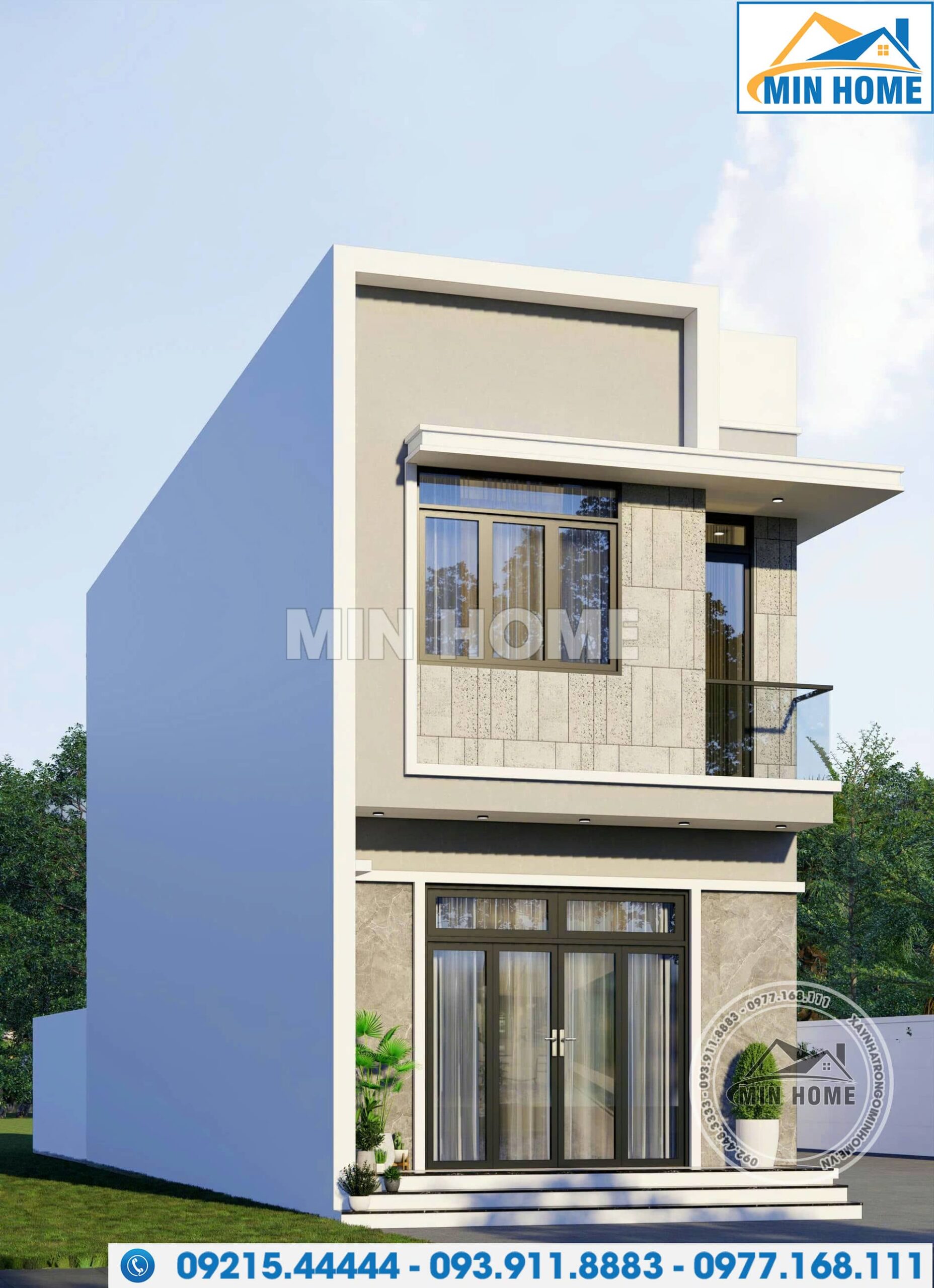 mau nha ong 2 tang hien dai mat tien 5m phu hop cho gia dinh tre mn05235 3