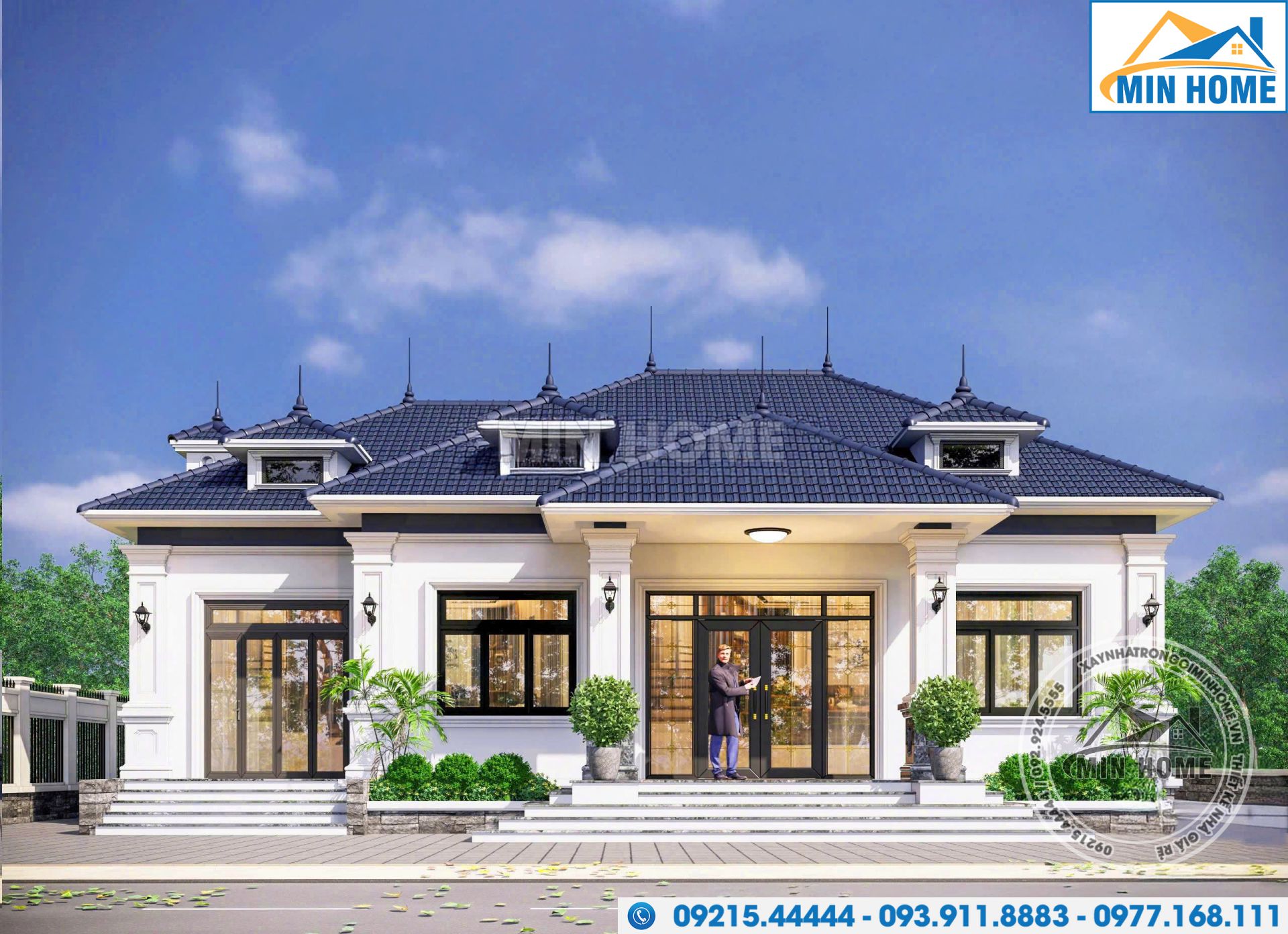 mau nha vuon mai nhat 4 phong ngu dep sang nhin la muon xay mn05072 1