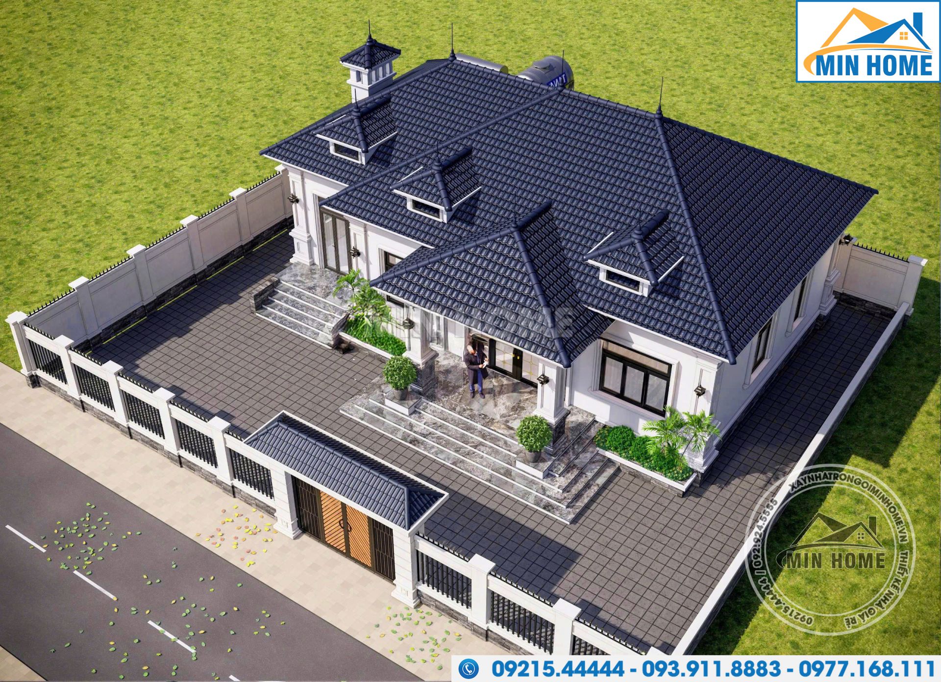 mau nha vuon mai nhat 4 phong ngu dep sang nhin la muon xay mn05072 5