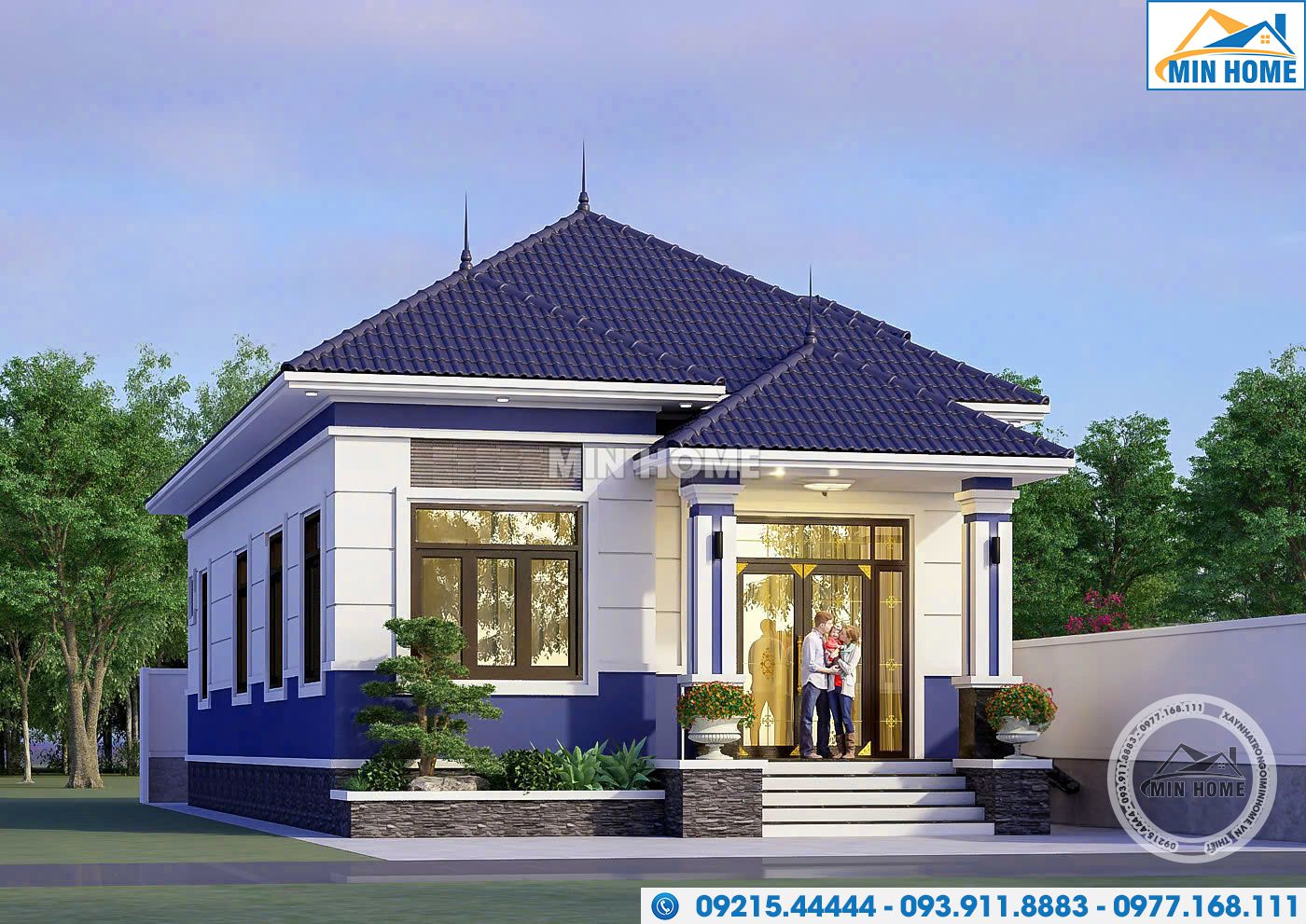 nha vuon 4 phong ngu rong rai chi phi hop li o thanh hoa 11