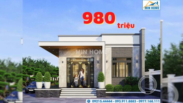 thiet ke nha 1 tang mai bang dep sang trong va tiet kiem chi phi mn05263 1