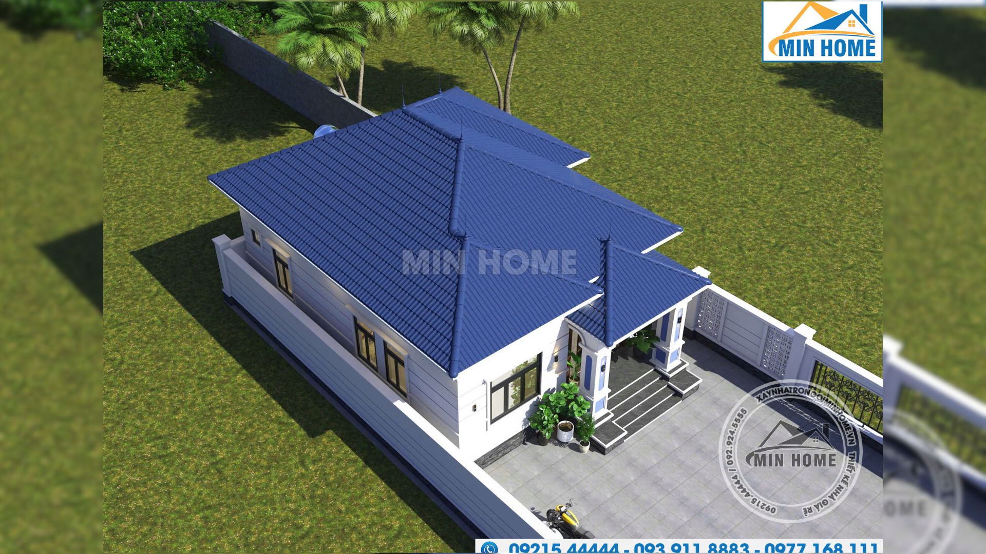 mau nha cap 4 mai nhat 120m2 tuyet dep voi 3 phong ngu rong thoang mn05383 12