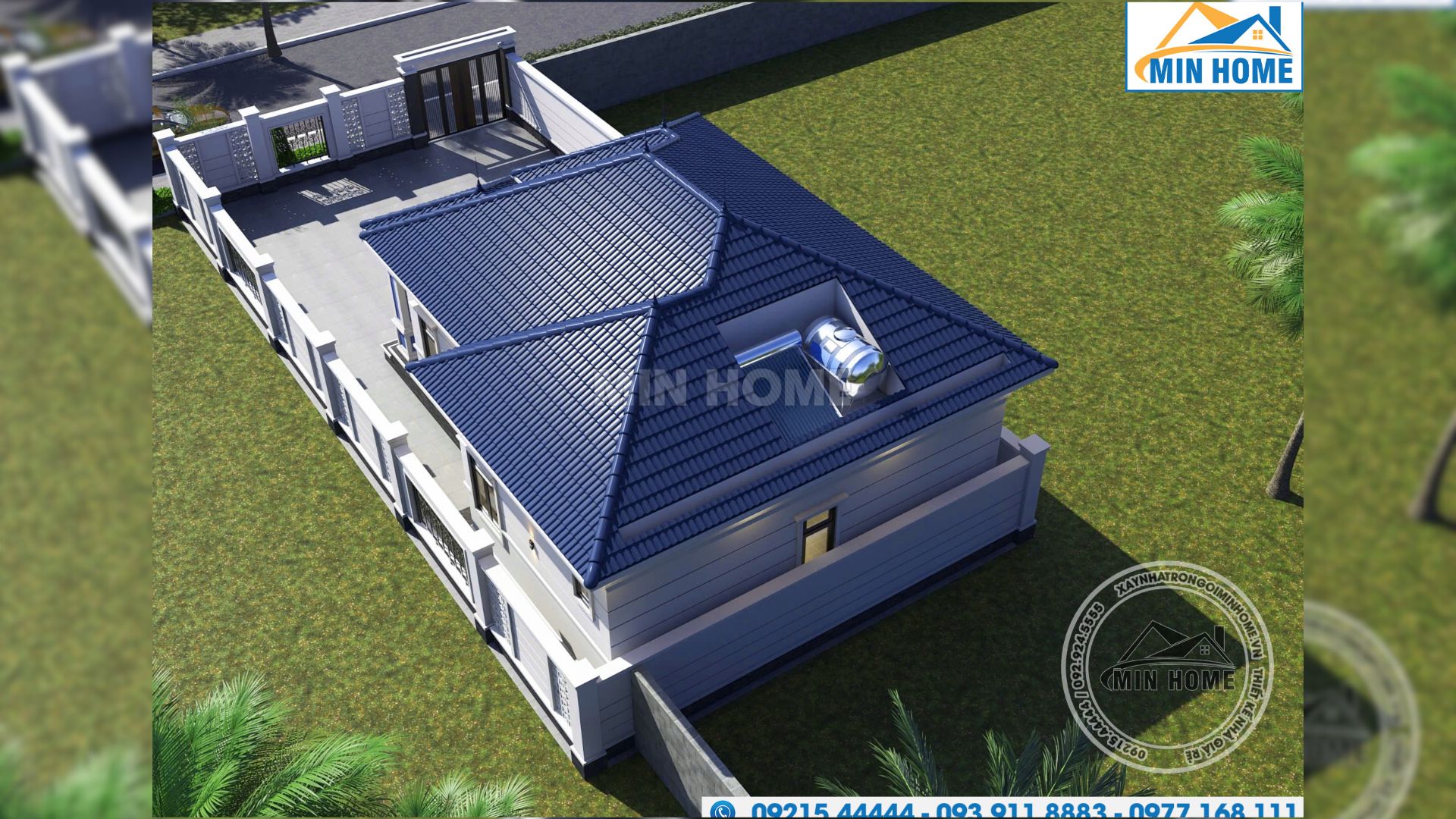 mau nha cap 4 mai nhat 120m2 tuyet dep voi 3 phong ngu rong thoang mn05383 12a14